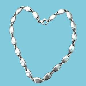 Tiffany & Co. rare Pebble Link Necklace